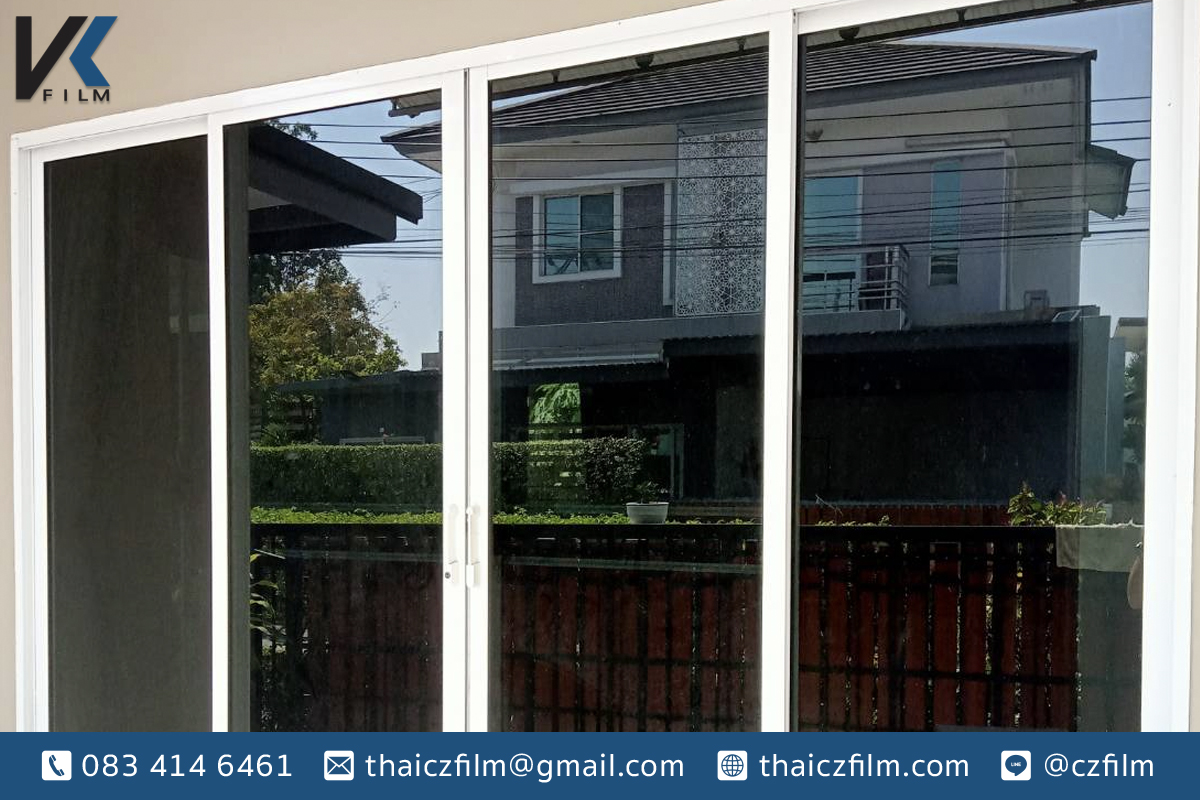 ติดฟิล์มอาคาร VK Ceramic 60 ความเข้ม 60%