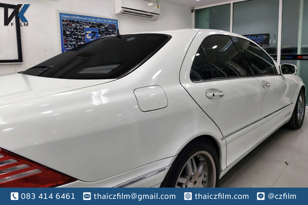 ติดฟิล์มรถยนต์ราคาถูกเข้ม 40 รอบคัน 60