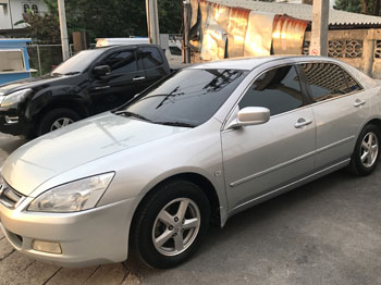 ตัวอย่างติดฟิล์มเอ็กซ์ตร้าโคลด้านซ้าย