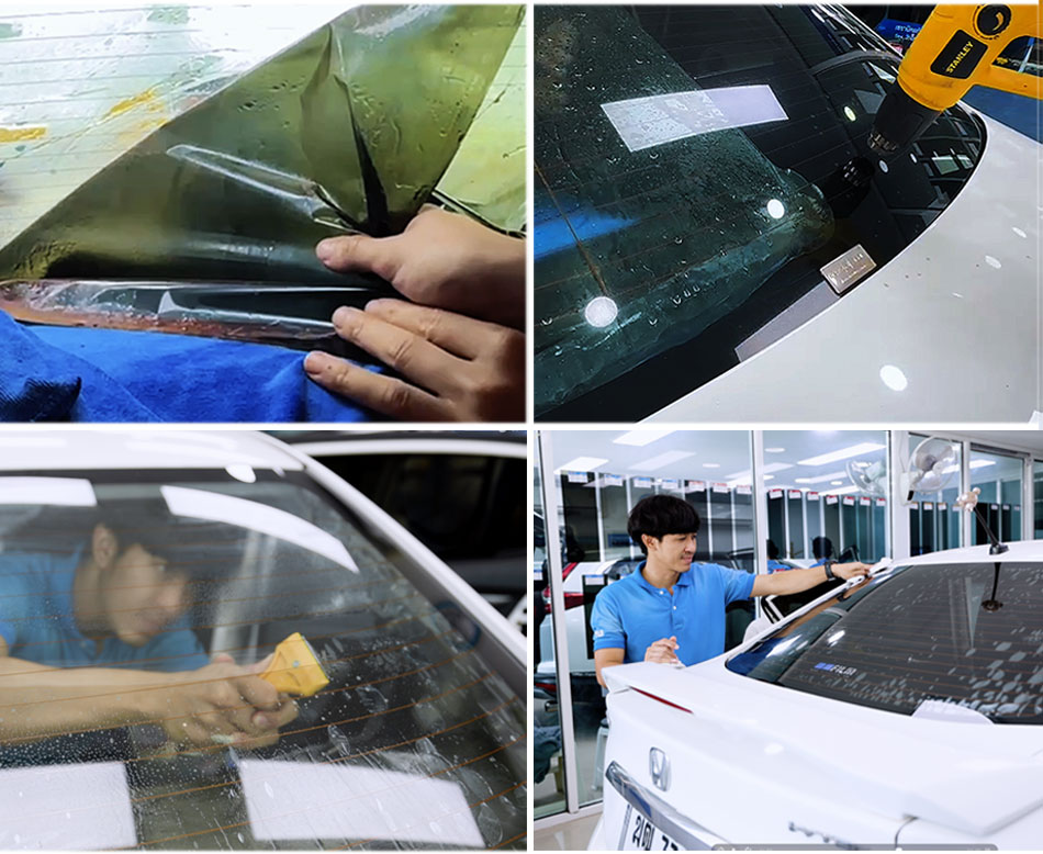 ปัญหาฟิล์มติดรถยนต์ลอก ร่อน บวม พอง ก่อนกำหนด